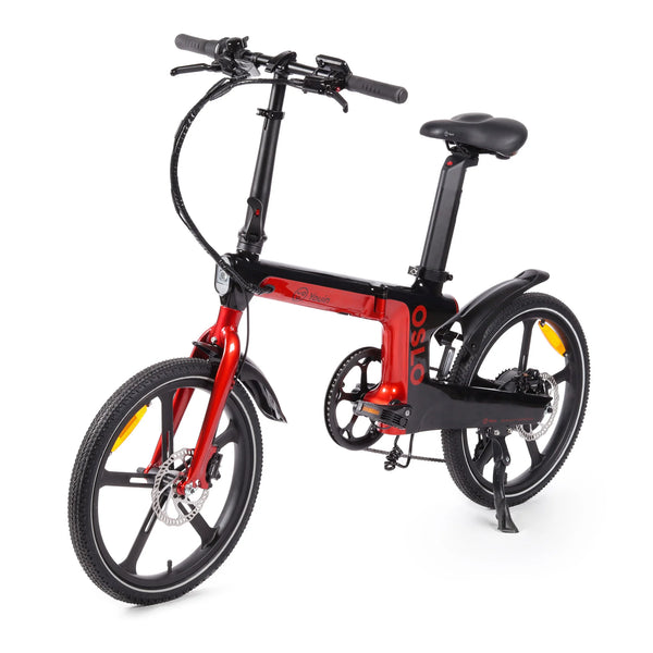 Electric Bike OSLO Red ( Carbon Fiber ) RED
