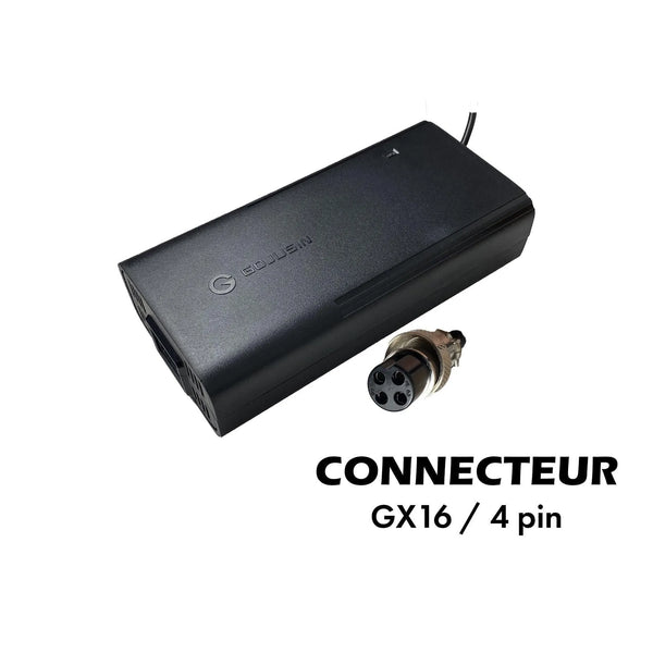 84V / 2A charger (GX16-4p connector) - Lifty Electrics