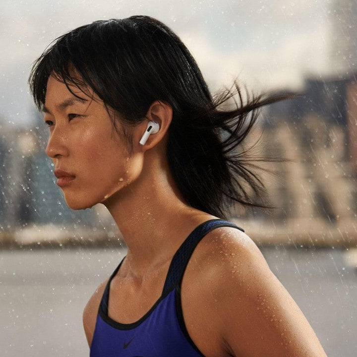 White Apple Airpods