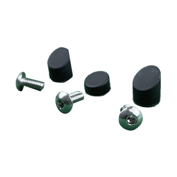 Black Mudguard Caps 